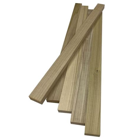 Swaner Hardwood 1 In X 2 In X 6 Ft Poplar S4s Board 4 Pack Ol04011672po The Home Depot