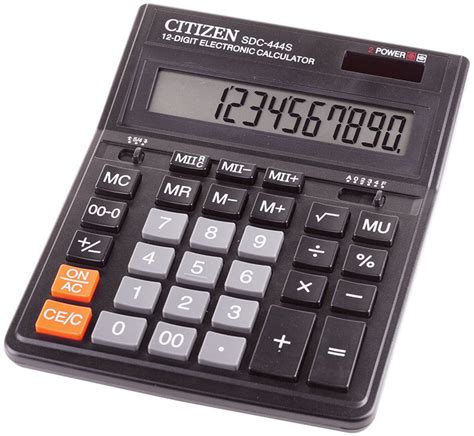 Настольный калькулятор Citizen SDC-444S - купить калькулятор по низким ...