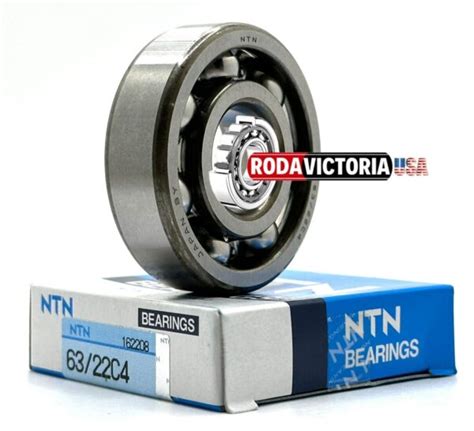 NTN JAPAN 63 22 C4 Deep Groove Ball Bearing Open No Seals 22x56x16 Mm