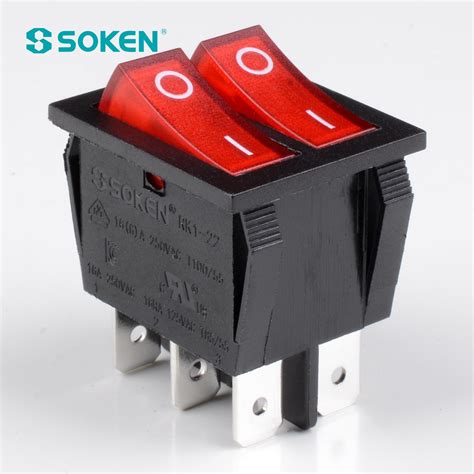 Soken Kema Keur Rocker Switch T125 55 China Ningbo Master Soken Electrical