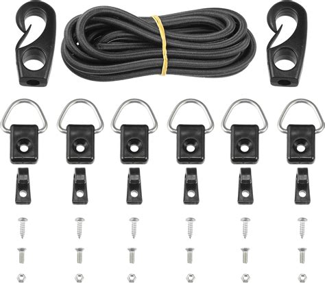 Amazon X Autohaux Set Kayak Deck Rigging Kit Feet Elasticity