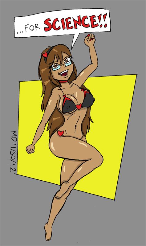 A Bikini FOR SCIENCE Colored By ZeroConfidence On DeviantArt
