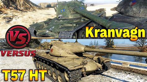 T Heavy Vs Kranvagn World Of Tanks Youtube