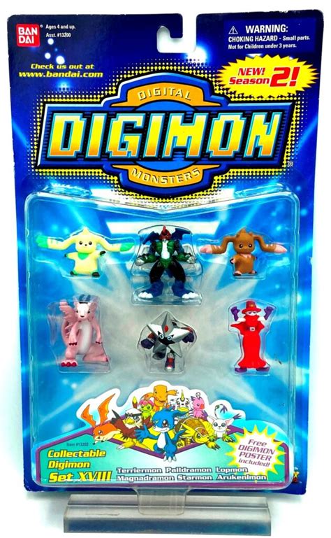 Vintage Digimon Digital Monsters Collectable Digimon Set Xviii