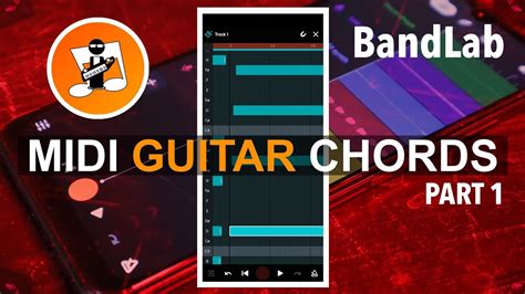 How To Create Realistic Midi Guitar Chords In Bandlab Youtube