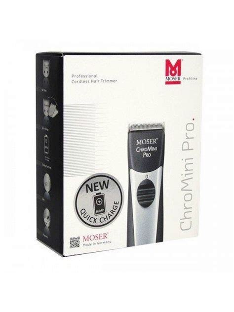Купить триммер аккумуляторный MOSER ChroMini Pro 1591-0062 - BarberPro.RU