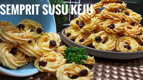 Hanya Bahan Saja Sudah Jadi Kue Semprit Susu Keju Yang Renyah Dan