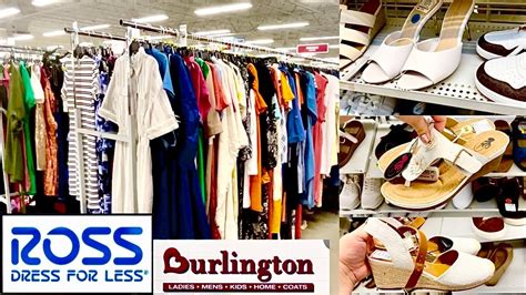 ROSS DRESS FOR LESS Y BURLINGTON ZAPATOS Y VESTIDOS SANDALIAS VAMOS