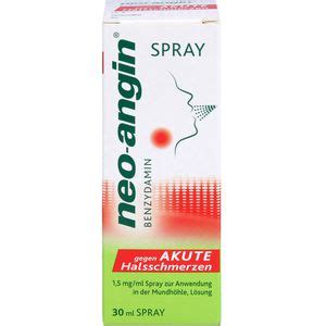 Neo Angin Benzydamin Akute Halsschmerzen Spray G Nstig Kaufen Bio Apo