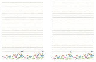 notebook pages | Writing paper printable, Free printable wall art ...