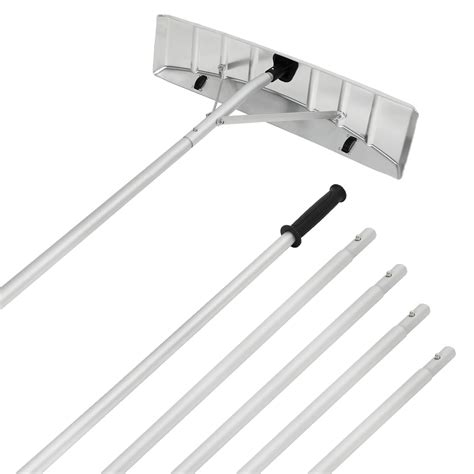 Snapklik Outprize Snow Roof Rake Ft Aluminum Detachable