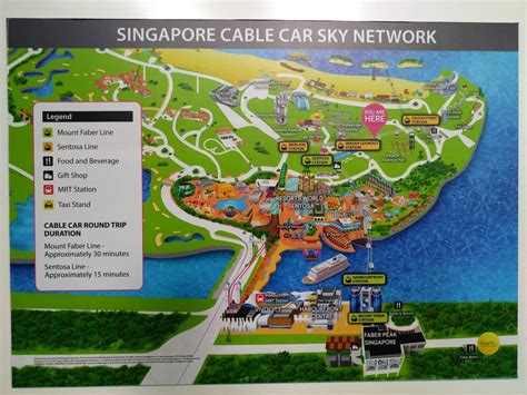 Sentosa Cable Car - One Way & Return Ticket Price Deals & Packages