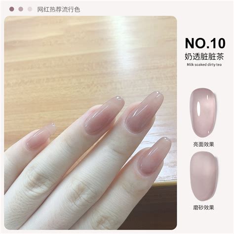 Jual Annies Milky Nude Ml Kutek Gel Transparan Jelly Nail Translucent Polish Brown Milk