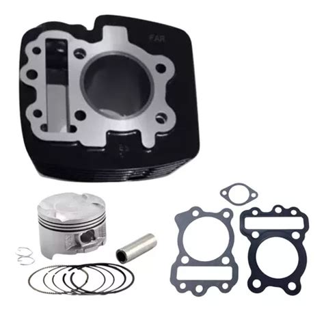 Kit Cilindro Completo Con Piston Y Aros Rouser 135 Far