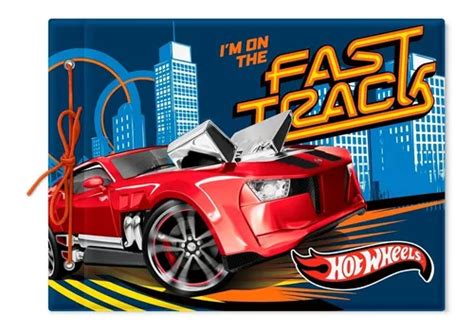 Carpeta Escolar N P Dibujo Pvc Tapa Acolchonada Hot Wheels En Venta En Capital Federal Capital