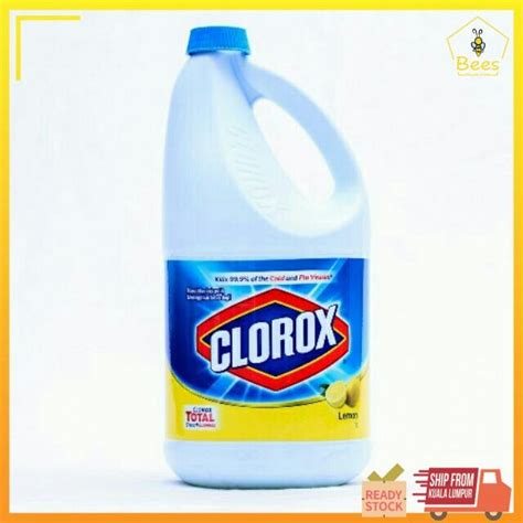 Clorox Bleach Total Disinfects Cleans 2l Lemon Green Apple Lavendar Original Lazada