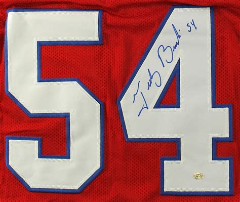 Tedy Bruschi Signed Patriots Jersey (Bruschi Hologram) | Pristine Auction