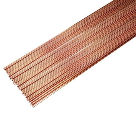 Copper Copper Alloy ER70S2 Copper Coated TIG Wire Thickness 1 2 Mm At