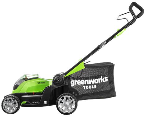 Газонокосилки GreenWorks: обзор модельного ряда