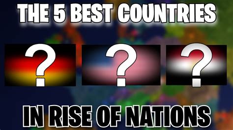 The Best Countries In Rise Of Nations Roblox Youtube