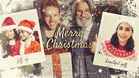 Christmas Photo Wishes After Effects Template Aetemplates YouTube