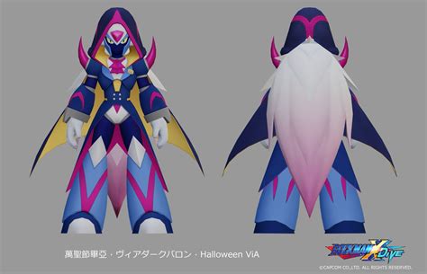 Reploid 21XX On Twitter A Closer Look At Halloween ViA From Rockman