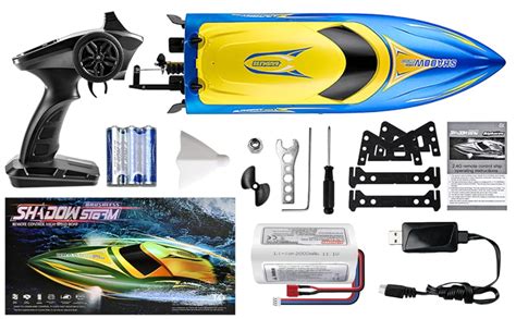 Amazon Rc Boat Alpharev R Brushless Remote Control Boat For