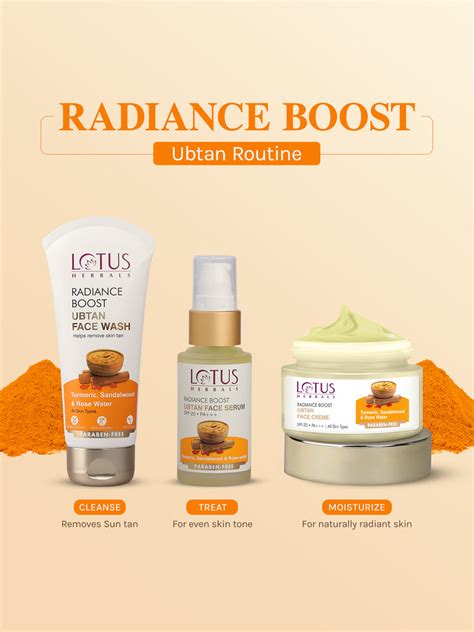 Lotus Herbals Radiance Boost Ubtan Facewash