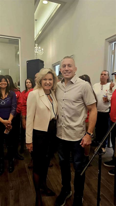 Best UFC fighter ever Georges St-Pierre makes surprise visit to ...
