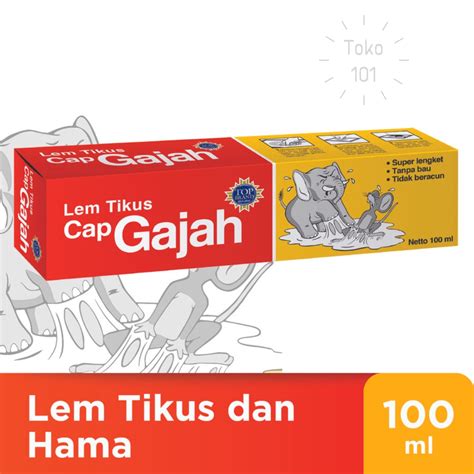 Jual Lem Tikus Cap Gajah Ml Shopee Indonesia