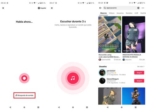 Cómo encontrar una canción o sonido en TikTok