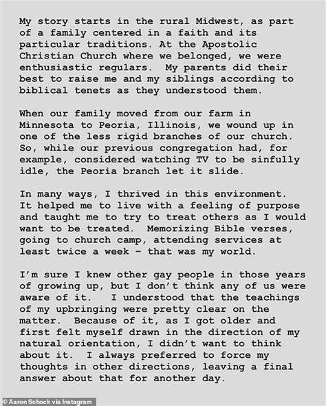 Aaron Schock Comes Out As Gay In Instagram Post A Year After He Was Seen Kissing Man At