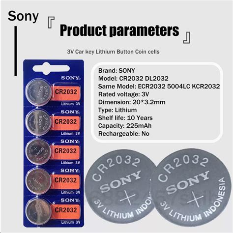 Pcs Lot Sony Cr Cr Dl Ecr V Lithium Battery For Toy