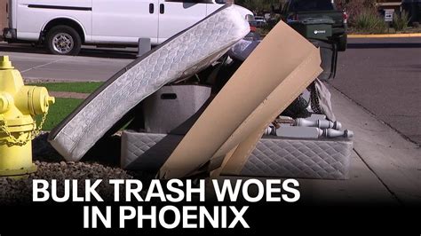 Phoenix Garbage Woes Frustrations Mount As Bulk Trash Pickup Delays