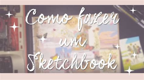 Como fazer encadernação de um SKETCHBOOK YouTube