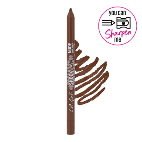 L A GIRL Shockwave Nude Lip Liner Walmart