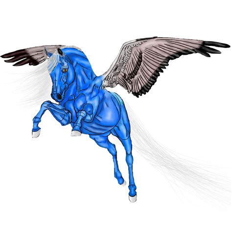 Blue Pegasus By Alsk123 On Deviantart