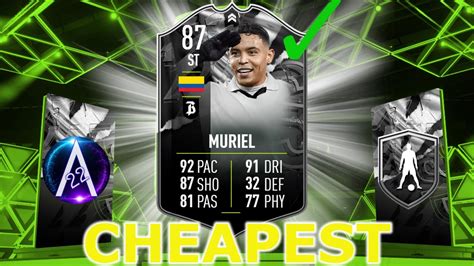 87 Muriel Showdown Sbc Cheapest Solution Fifa22 Youtube