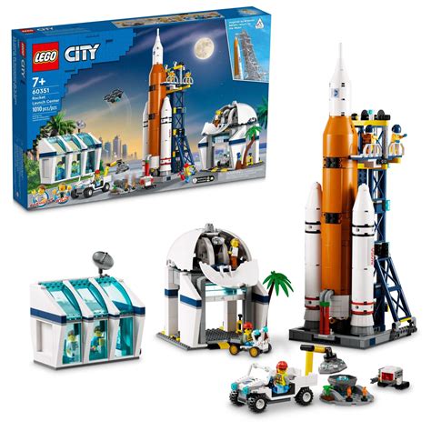 Amazon.com: LEGO City Rocket Launch Center Building Toy Set 60351, NASA ...