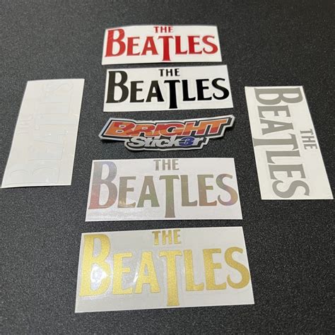 Jual STICKER STIKER THE BEATLES CUTTING Shopee Indonesia