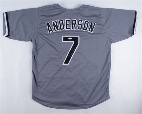 Tim Anderson Signed Jersey (JSA Hologram) | Pristine Auction