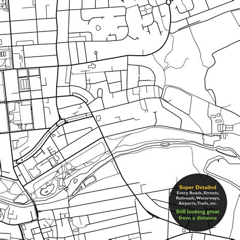Royal Leamington Spa England UK Map Print United Kingdom Map - Etsy