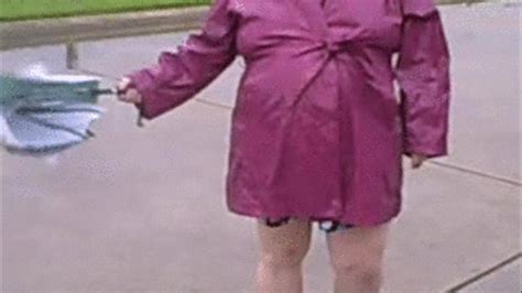 Rain Coat Flashing Any One Flash Flv Your BBW Nurse Vicki Clips Sale