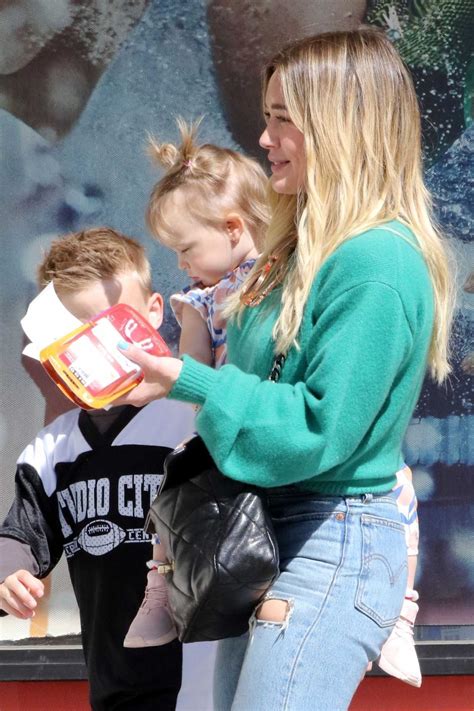 Hilary Duff - out with her kids in Studio City -05 | GotCeleb