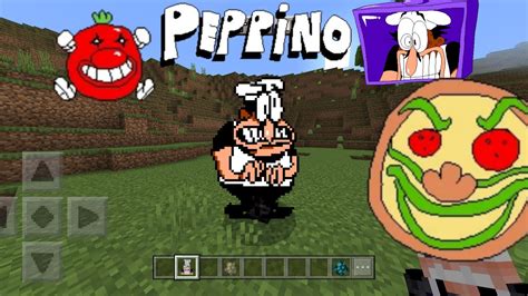 Pizza Tower Peppino Addon In Minecraft Pe Youtube