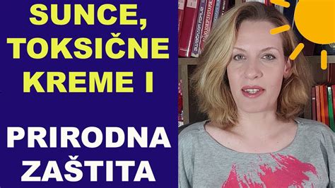 Sun Anje Toksi Ne Kreme Za Titni Faktori I Prirodna Ulja Dr Bojana