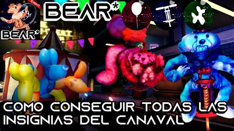 Como Conseguir TODAS Las Insignias Del Evento De Canaval De BEAR YouTube