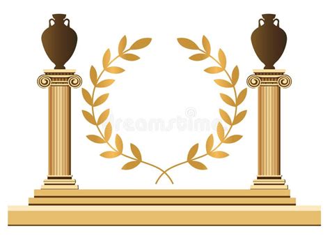 Antique Greek Symbols stock vector. Image of archaeological - 24542033