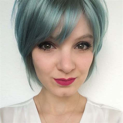 Blaue Haare Blue Hair Hairstyle Instamatic Wella Blaue Haare