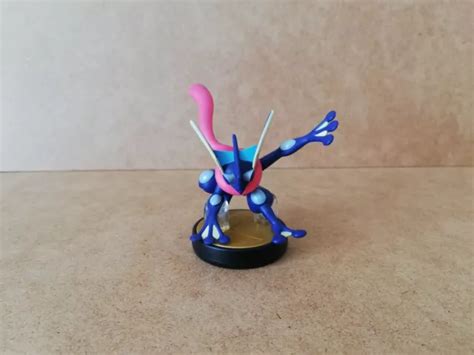 Nintendo Amiibo Greninja Pokemon Figure Super Smash Bros Wii U